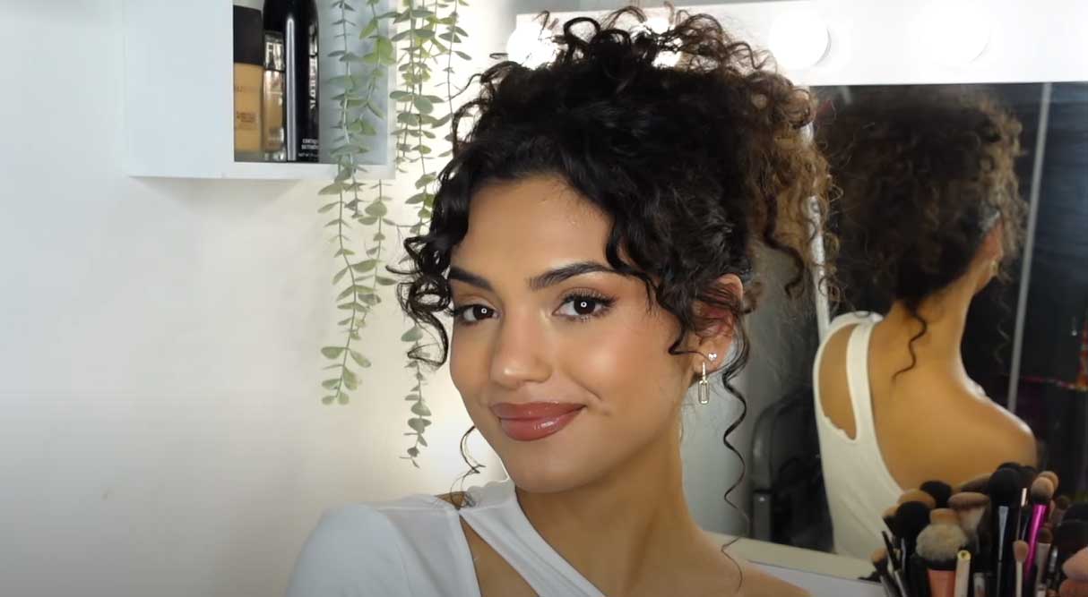 style thr curly lace frontal wigs