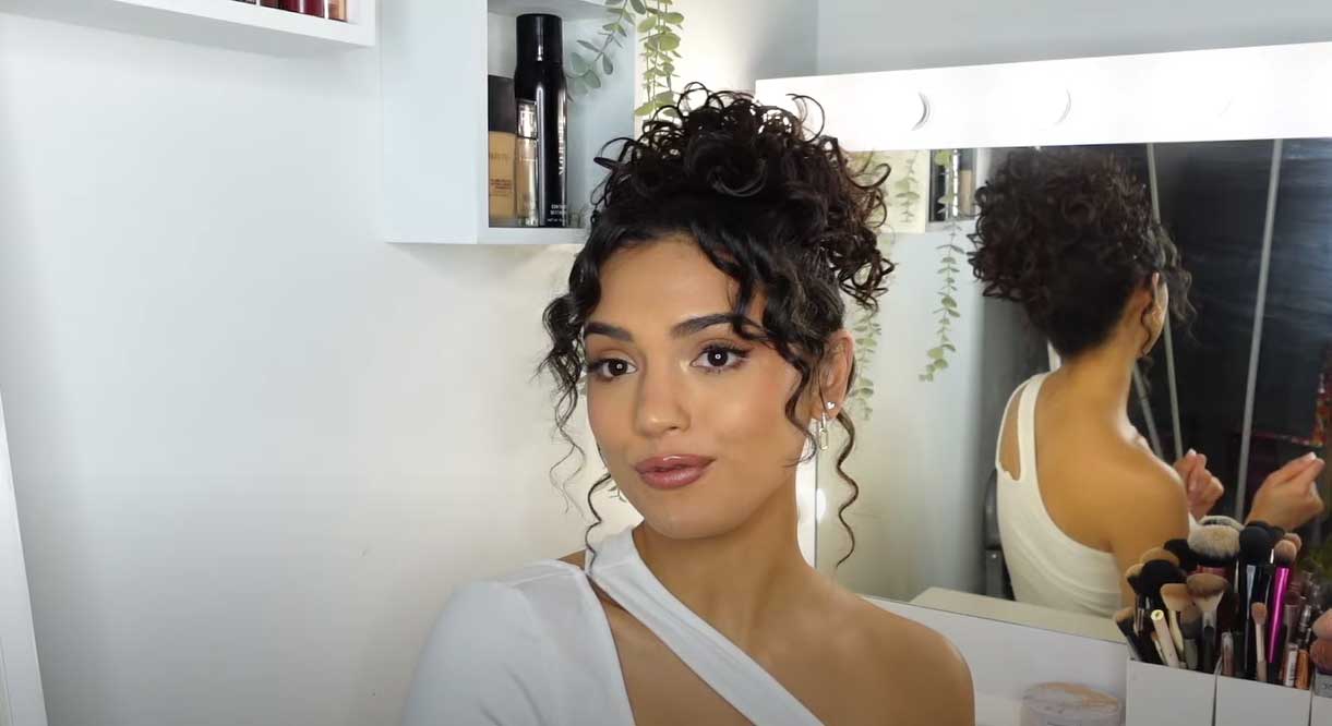 style thr curly lace frontal wigs