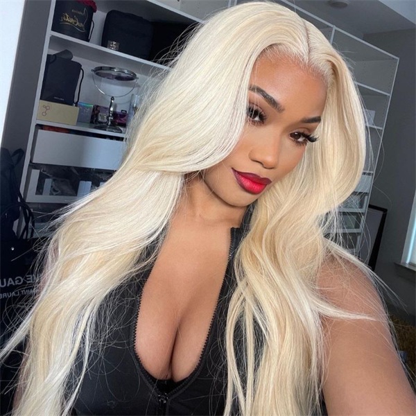 Body Wave 613 Blonde Lace Front Wig
