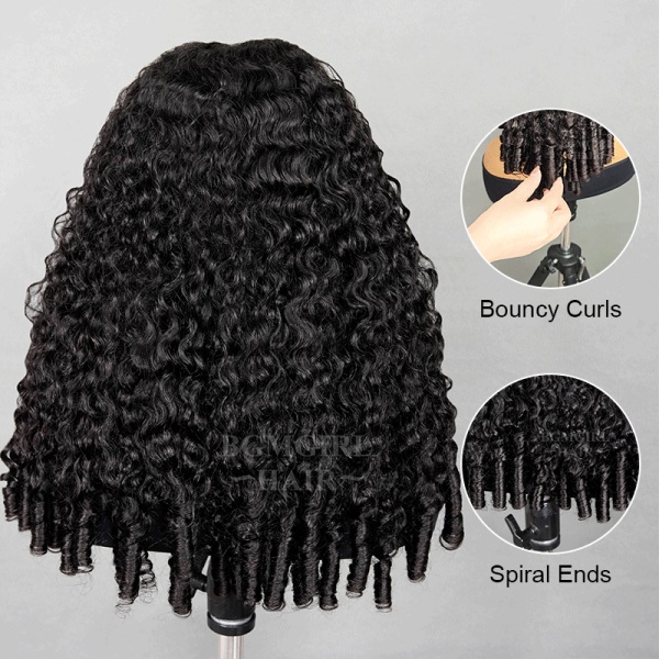 Burmese curly wig