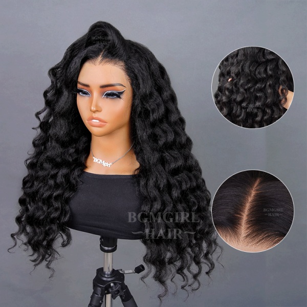 Kinky Straight Texture+Wand Curls