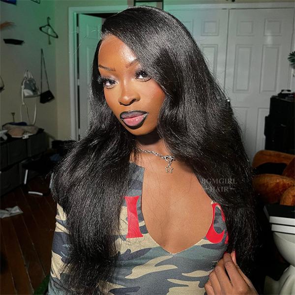 Long Sleek Yaki Straight Crochet Wig