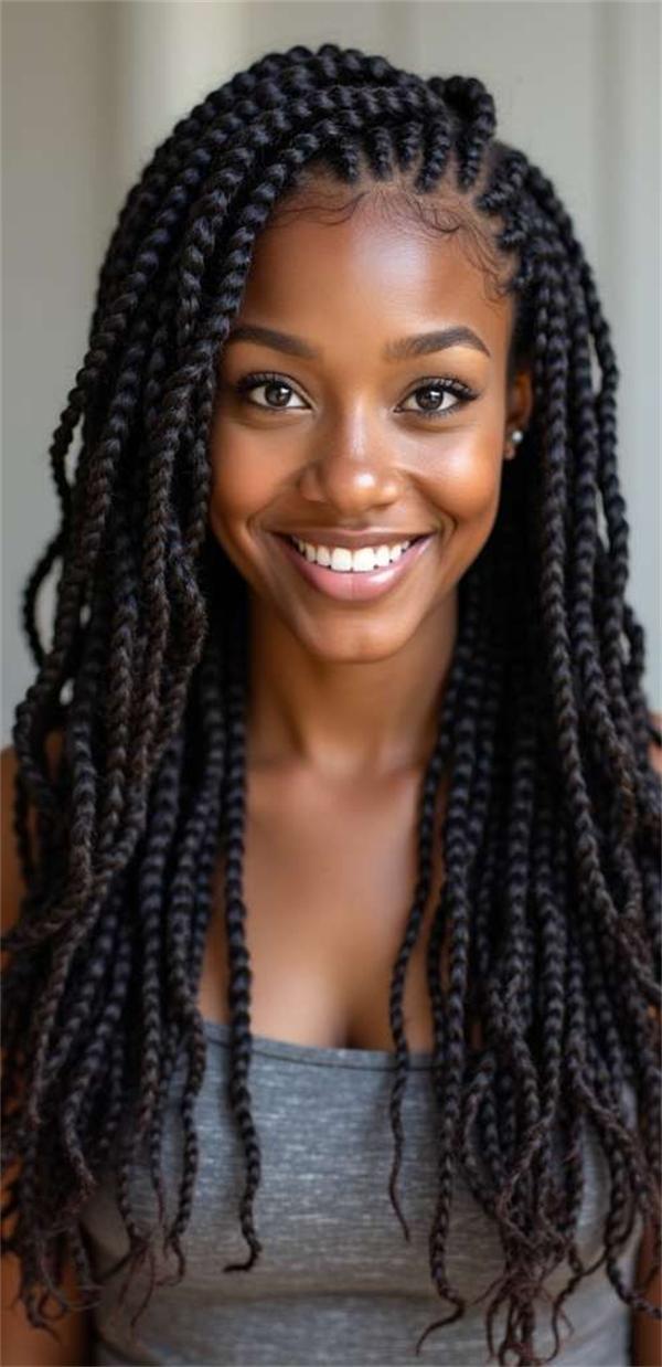 Valentine's Day Twist hairstyles for black hair