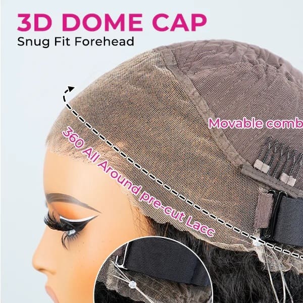 drawstring 360 wig