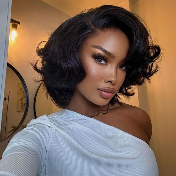 fashion layered bob wig