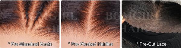 glueless lace front wigs naturla appearance