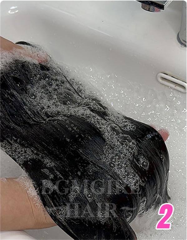 how to clean shake and go wigs