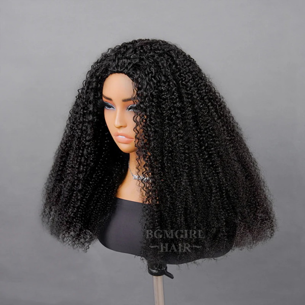 human hair half wigs