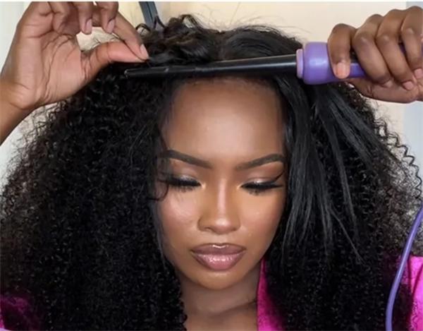 lay down leave out for v part wig wear