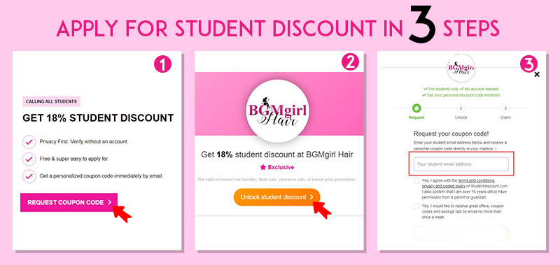 student discount wig bgmgirl hair