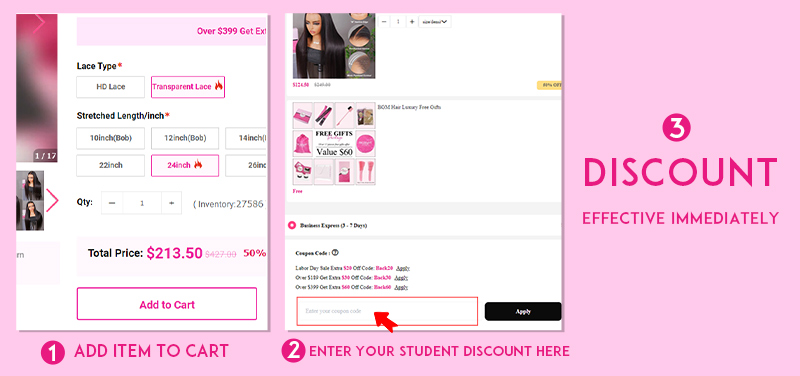 student discount wig bgmgirl hair