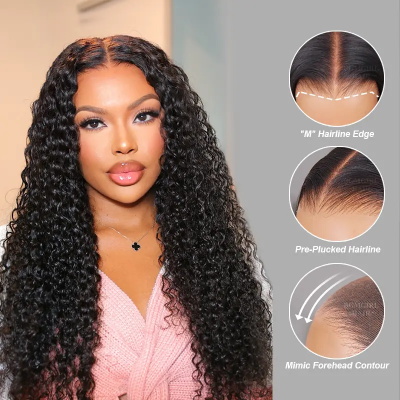 M-cap Water Wave 9x6 Wear Go Wig HD Lace