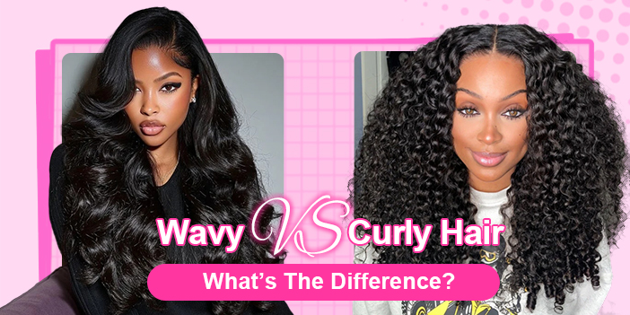 wavy vs curly hair