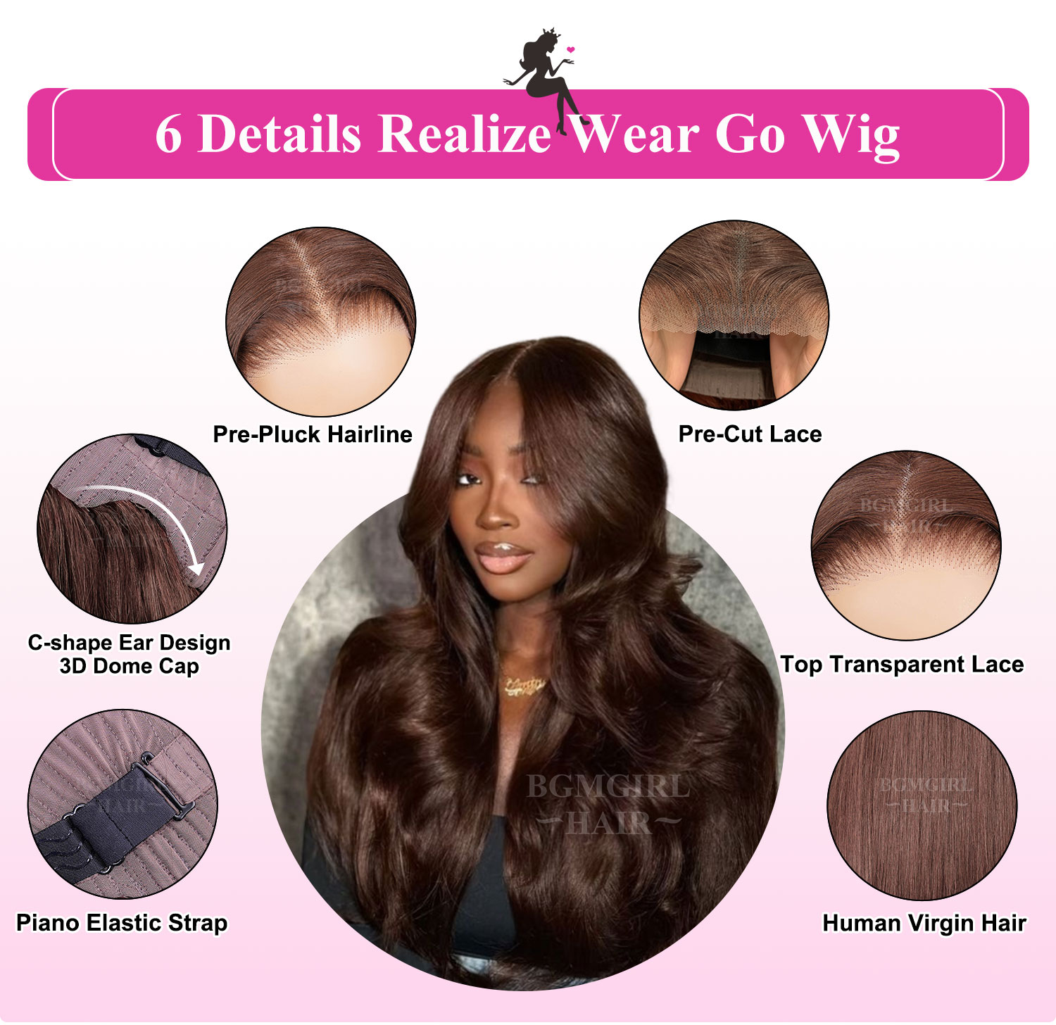 ready to wear glueless wigs