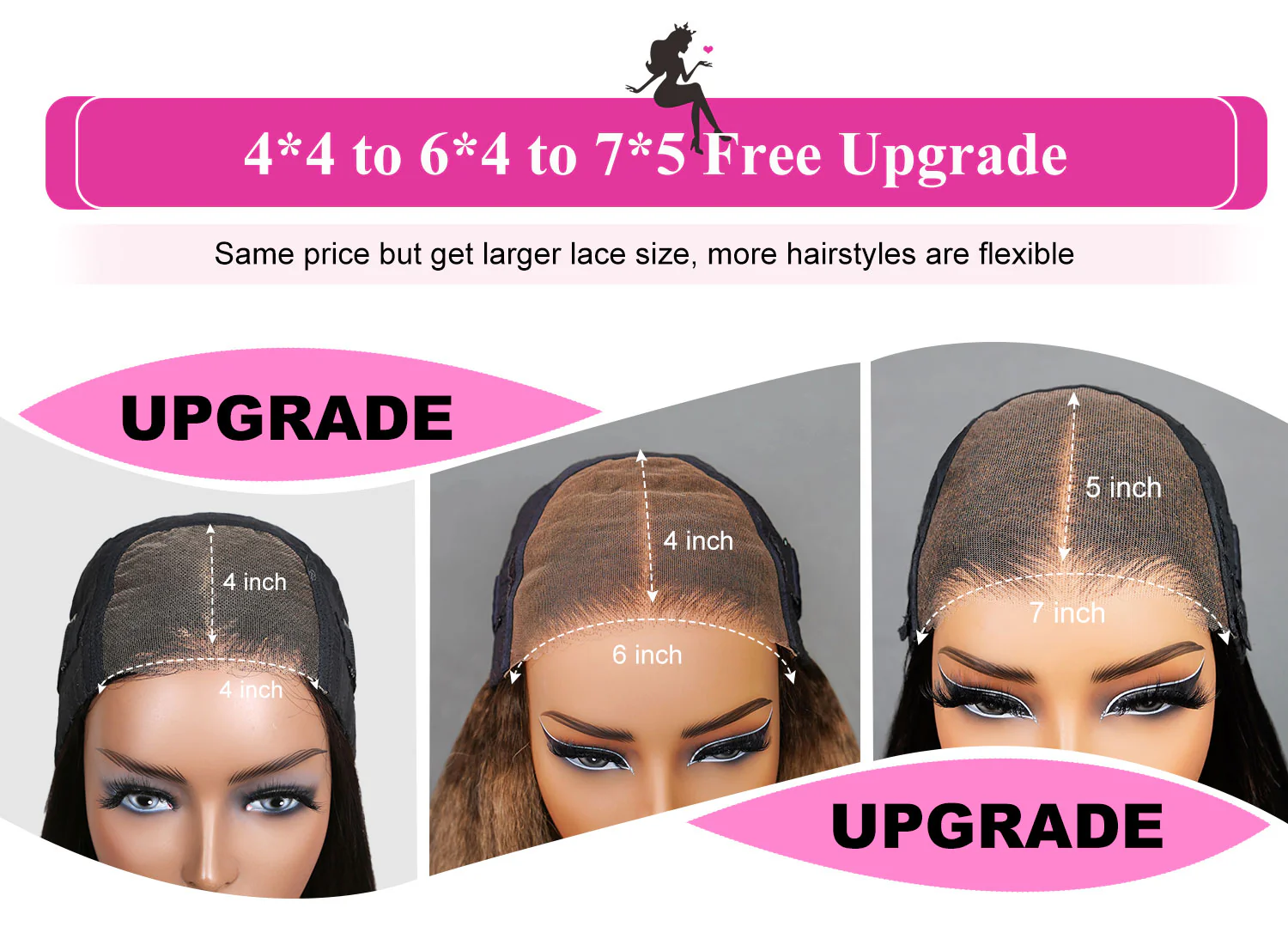 ready to wear glueless wigs