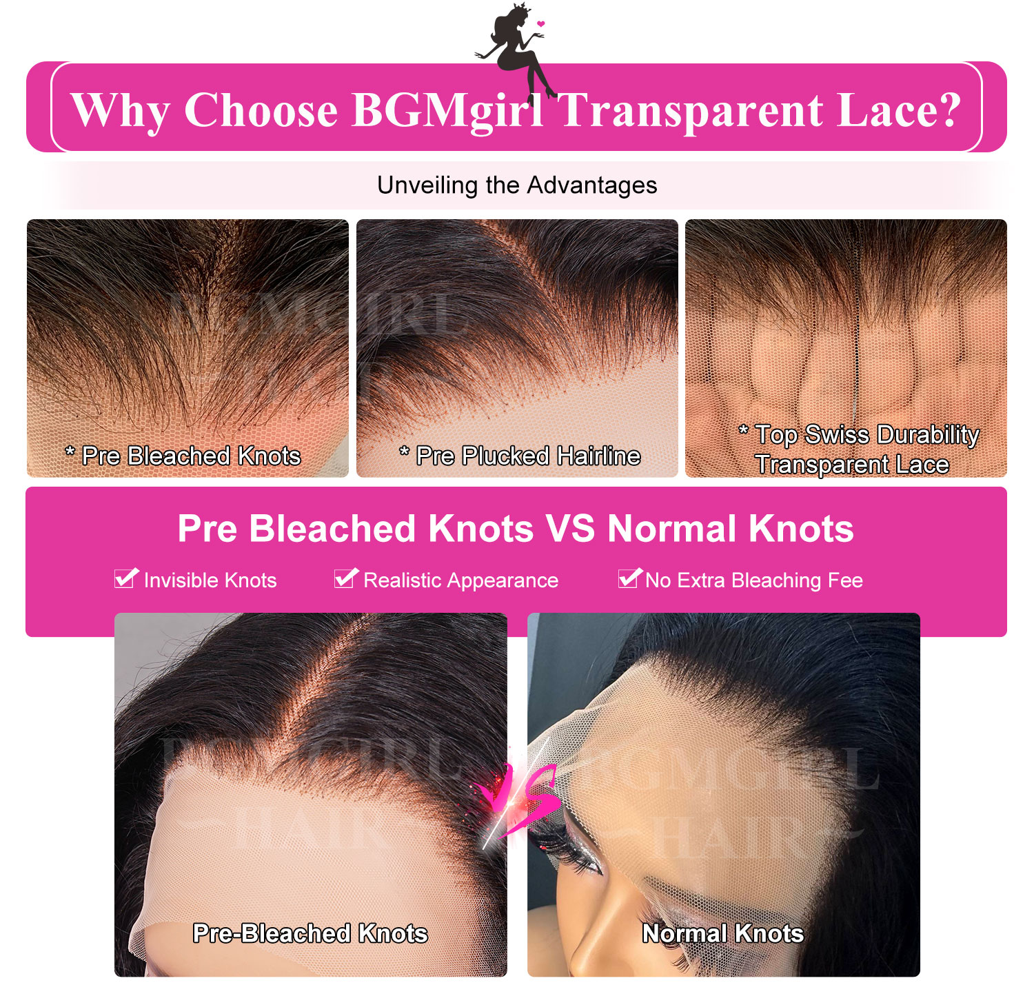 Loose Wave 13x4 Lace Front Wig | BGM Hair BGMgirl
