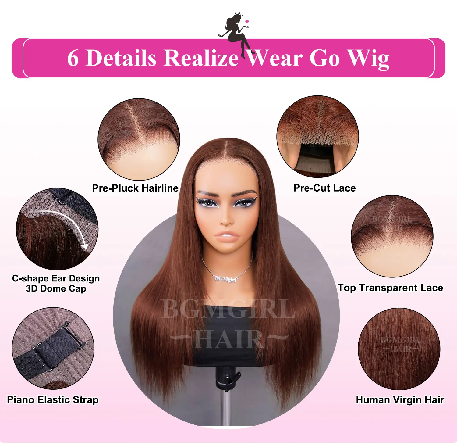 ready to wear glueless wigs