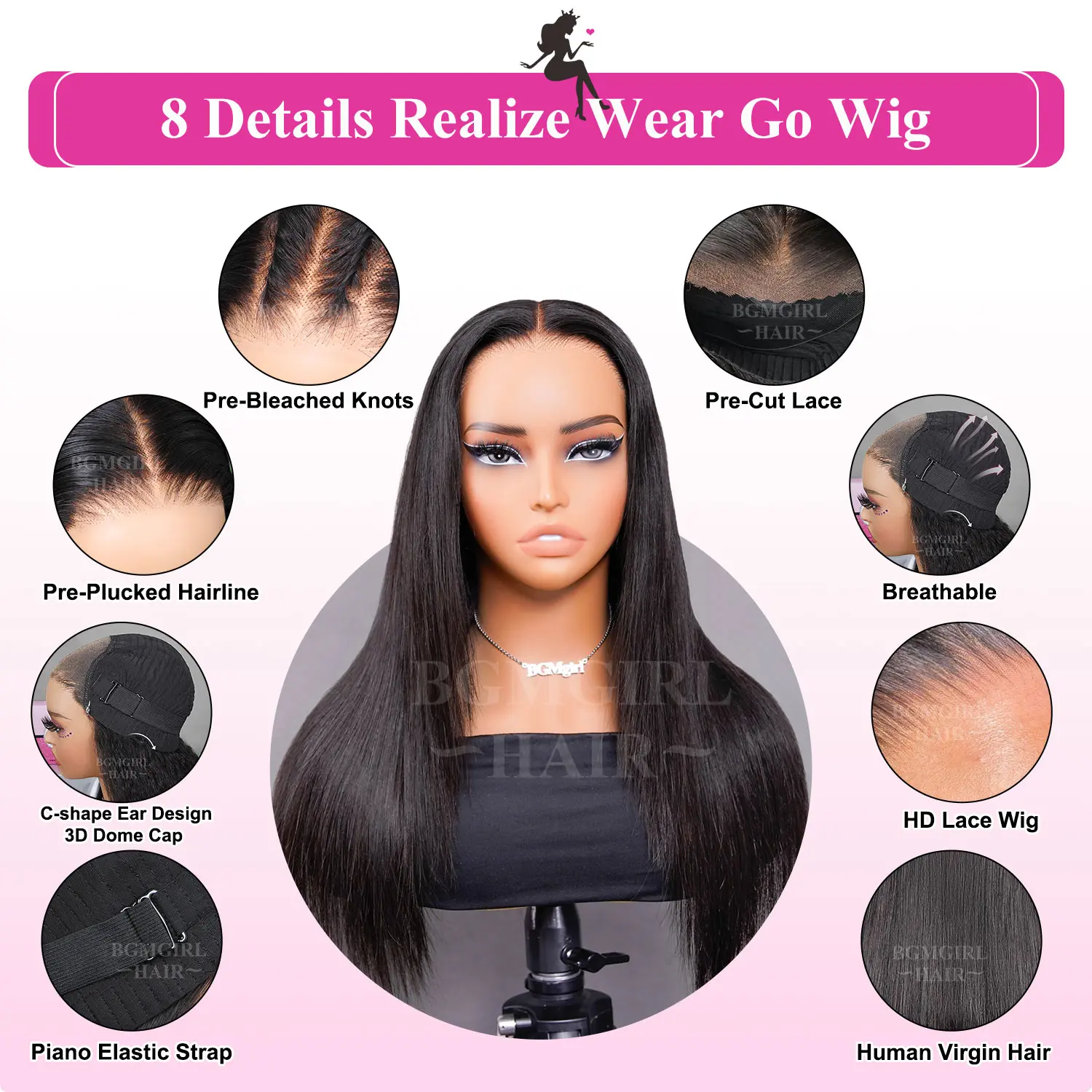 ready to wear glueless wigs